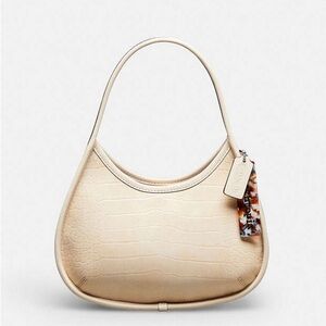 Coach Ergo Bag In Croc Embossed Coachtopia Leather